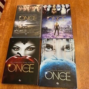 Once Upon a Time Seasons 1-4 on DVD